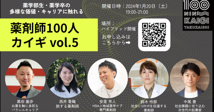 薬剤師100人カイギ Vol.5のサムネイル画像