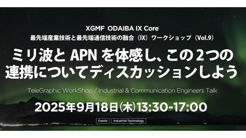 最先端産業技術と最先端通信技術の融合(IX)ワークショップ(Vol.9)のサムネイル画像